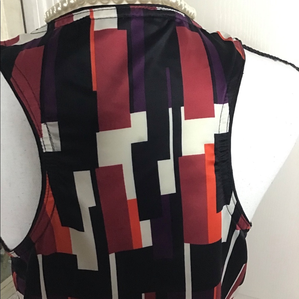 ALICE BLUE exclusively for STITCH FIX Satin Sleeveless Top Size SMALL - Picture 7 of 8